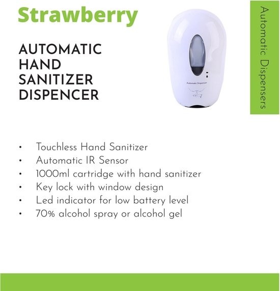 Dispenser di gel - Infrarossi