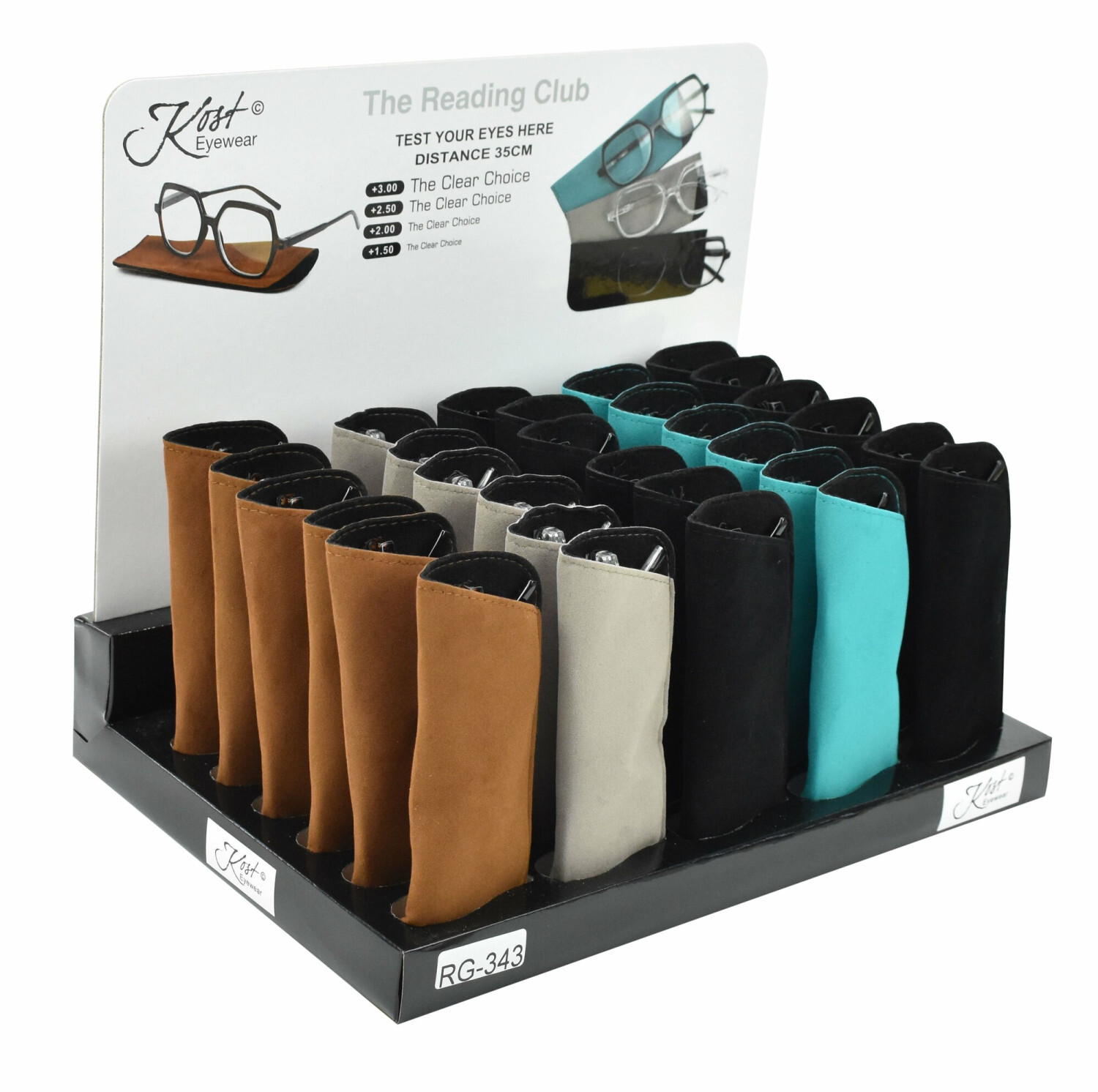 RG-343 Reading Glasses Display