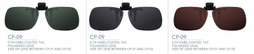 CP-09 3 mix Clip On Sunglasses