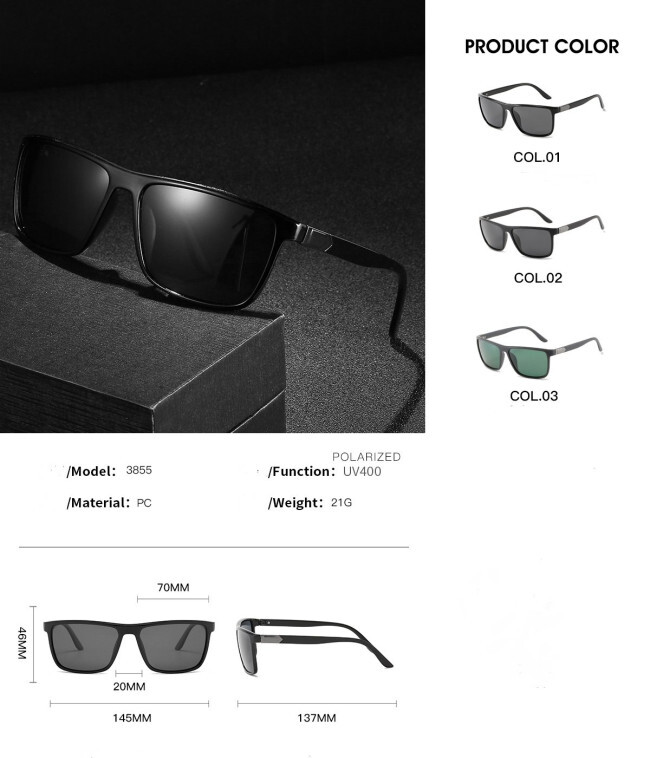3855 Polarized Sunglasses