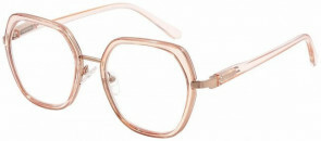 RD-316 transp. pink Reading Glasses +0.00