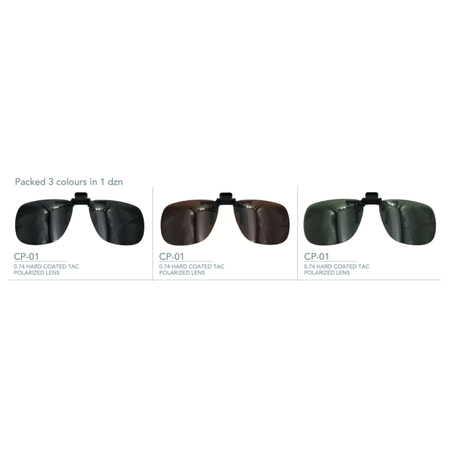 CP-01 3 mix Clip On Sunglasses