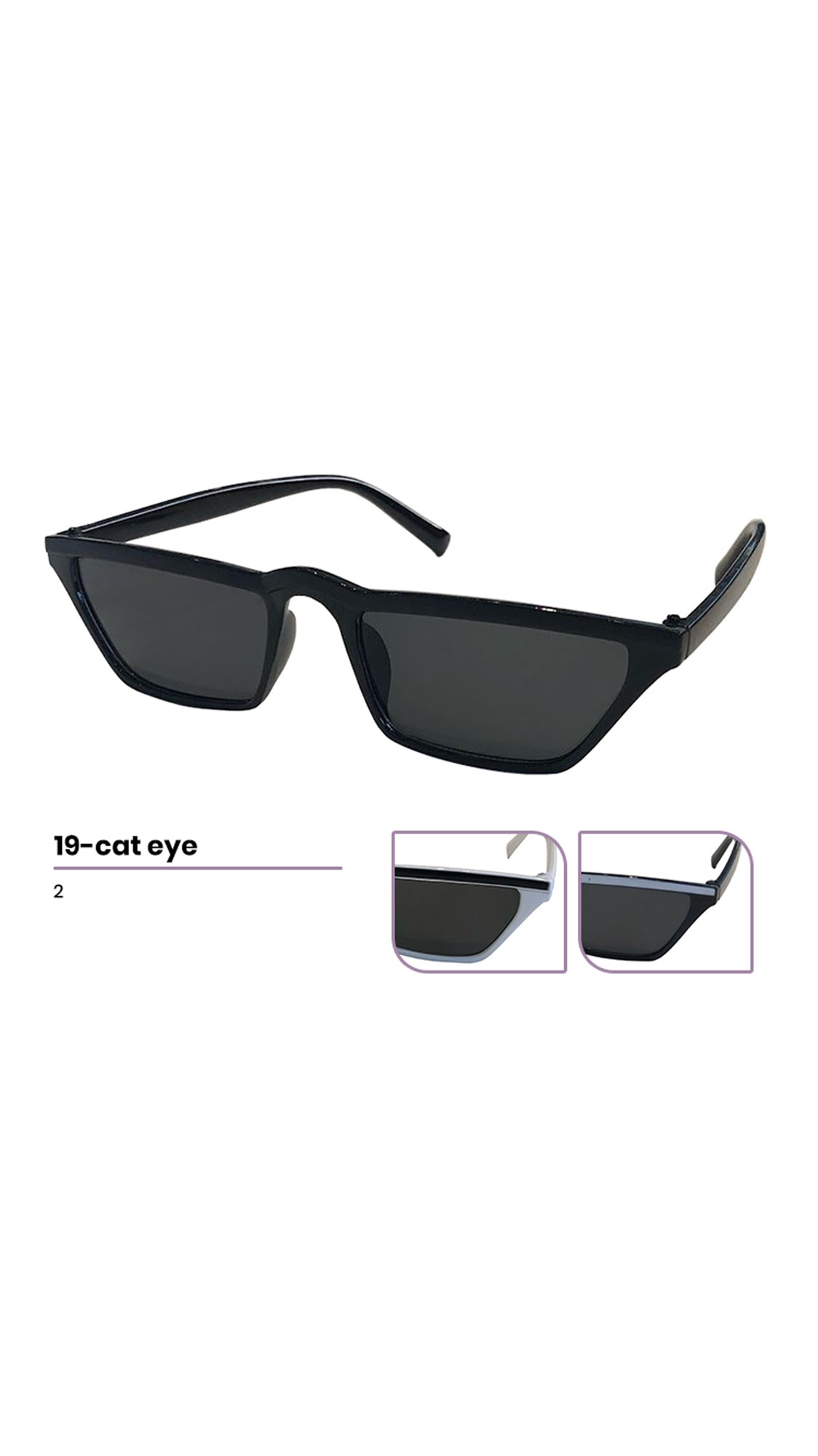 Cat Eye (Rihanna) - Occhiale da sole Cat Eye stile