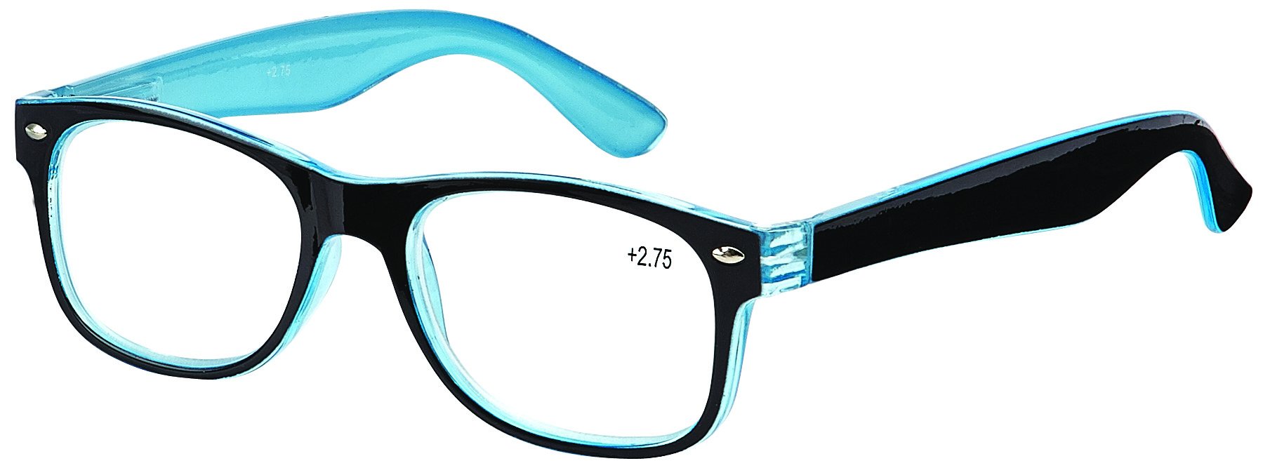 RG-134SP nero/blu +0.00 - Occhiali da lettura