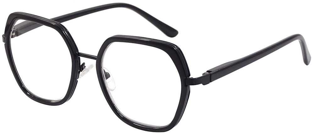 RG-316 Nero +1.50 - Occhiali da lettura